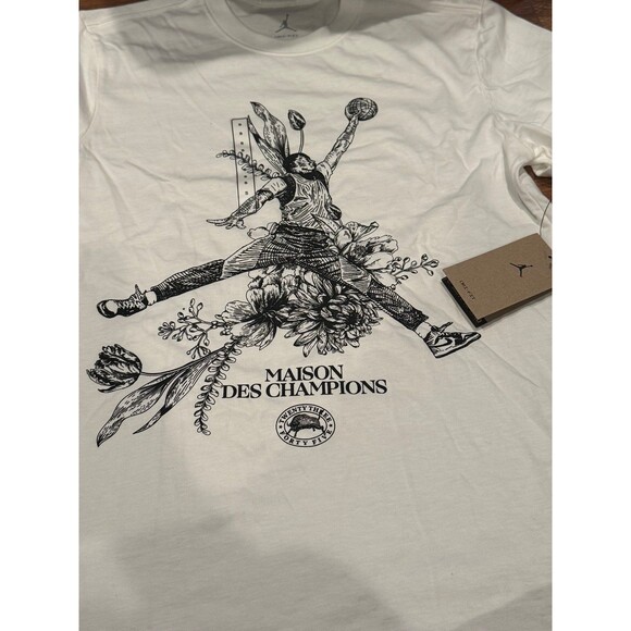 BNWT Men's Jordan Sport Paris Dri-FIT T-Shirt Small - Picture 3 of 4